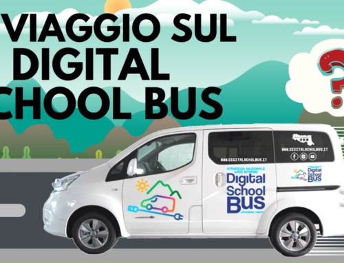 Il Prof Digitale in giro con il digital school bus